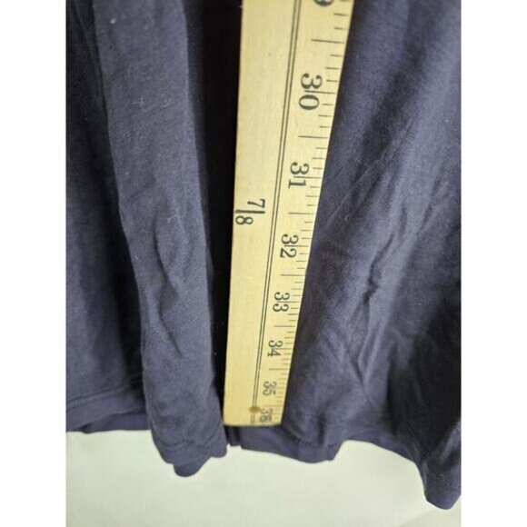 BODEN Ruffle Printed Mini Dress Blue Cap Sleeve Scoop Neck Short Stretch US 4R - Picture 6 of 8